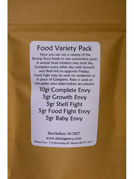 Shrimp Envy Variety Pack Shrimp Food